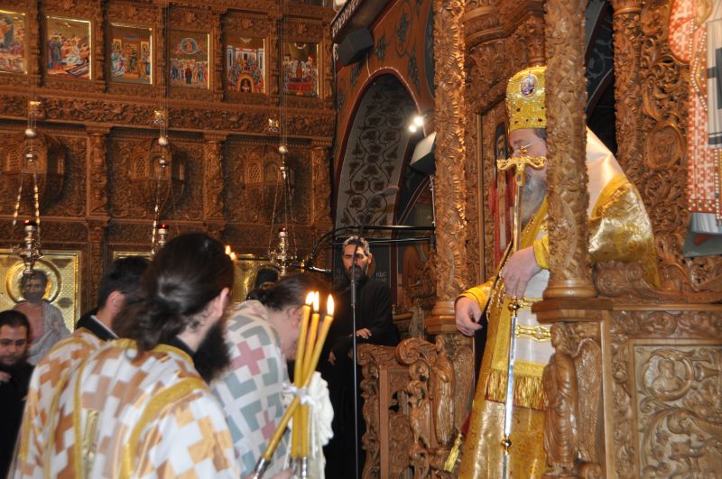 Ἡ ἑορτή τῶν τριῶν Ἱεραρχῶν καί χειροθεσία Ἀρχιμανδρίτου